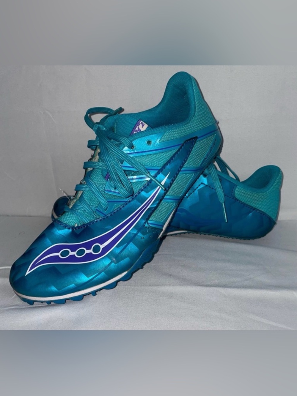 Saucony Spitfire 4 Track Spikes Racing Running Cleats Training Shoes Lace up